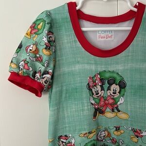 WORN ONCE Disney Minnie and Mickey Holiday Dress